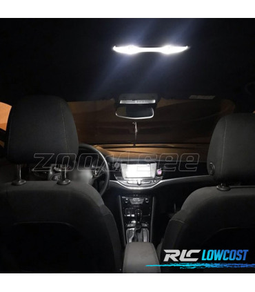 KIT COMPLETO 13 LAMPADAS LED INTERIOR PARA OPEL ASTRA K OPC GTC 15-