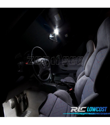 KIT COMPLETO 12 LAMPADAS LED INTERIOR PARA BMW SERIE 3 E36 CONVERTIBLE M3 318I 320I 325I 323I 328I 93-99