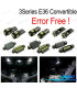 KIT COMPLETO 12 LAMPADAS LED INTERIOR PARA BMW SERIE 3 E36 CONVERTIBLE M3 318I 320I 325I 323I 328I 93-99