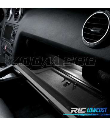 KIT COMPLETO 12 LAMPADAS LED INTERIOR PARA AUDI A3 S3 8 P 06-13