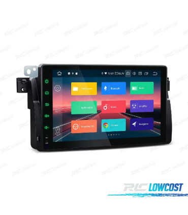 AUTO RADIO GPS ANDROID 13 PARA BMW E46 98-06