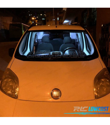 KIT COMPLETO 5 LAMPADAS LED INTERIOR PARA FIAT FIORINO 07-12