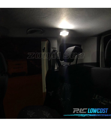 KIT COMPLETO 5 LAMPADAS LED INTERIOR PARA FIAT FIORINO 07-12