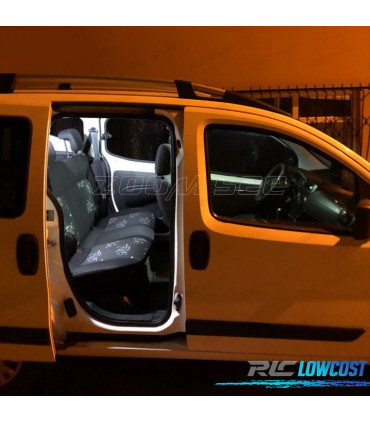 KIT COMPLETO 5 LAMPADAS LED INTERIOR PARA FIAT FIORINO 07-12