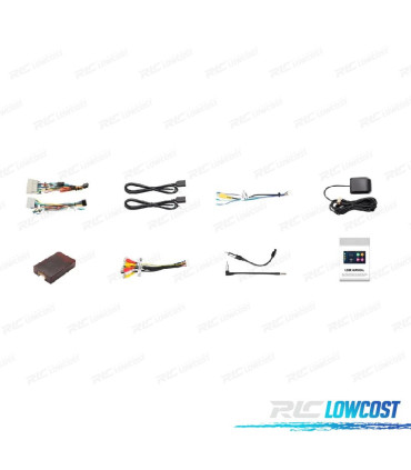 AUTO RÁDIO GPS ANDROID 10 PARA DODGE JEEP CHRYSLER 07-11