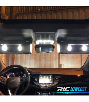 KIT COMPLETO 11 LAMPADAS LED INTERIOR PARA FIAT LINEA 07-14