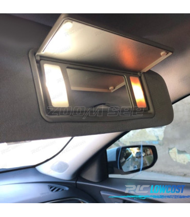 KIT COMPLETO 11 LAMPADAS LED INTERIOR PARA FIAT LINEA 07-14