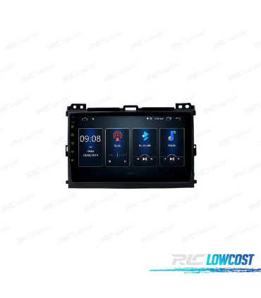 AUTO RADIO GPS ANDROID 12 PARA TOYOTA LAND CRUISER 02-09