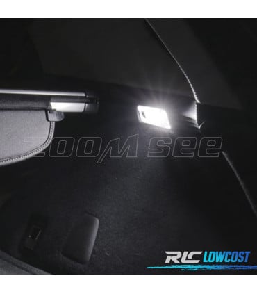 KIT COMPLETO 7 LAMPADAS LED INTERIOR PARA FIAT DOBLO 00-17