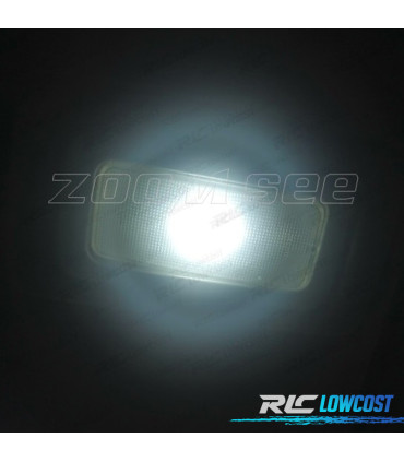 KIT COMPLETO 7 LAMPADAS LED INTERIOR PARA FIAT DOBLO 00-17