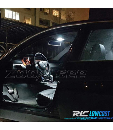 KIT COMPLETO 10 LAMPADAS LED INTERIOR PARA BMW SERIE 3 E90 E91 E92 06-11
