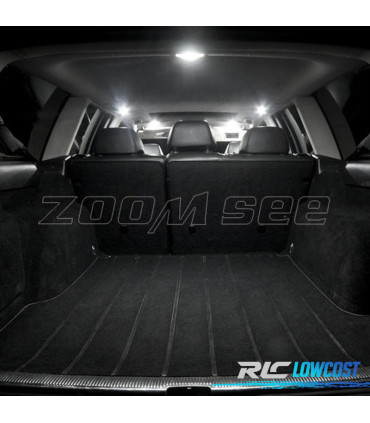 KIT COMPLETO DE 11 LAMPADAS LED INTERIOR PARA VOLKSWAGEN VW PASSAT B5 97-05