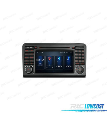 AUTO RÁDIO GPS ANDROID 12 MERCEDES ML W164 GL X164 05-12