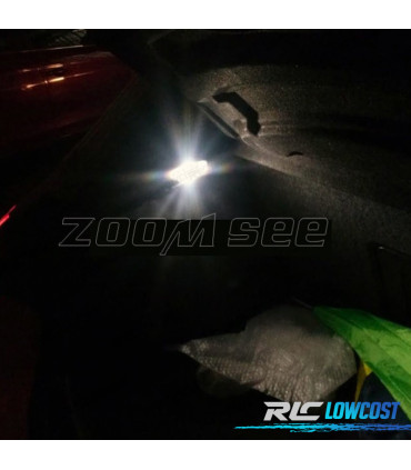 KIT COMPLETO 7 LAMPADAS LED INTERIOR PARA SEAT CORDOBA 6 K 1 6K2 93-99