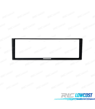 MOLDURA ADAPTADOR PRETO PARA RADIO 1-DIN PARA RENAULT