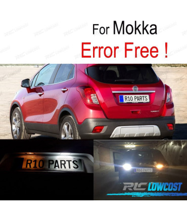 KIT COMPLETO 4 LAMPADAS LED INTERIOR PARA OPEL MOKKA 12-