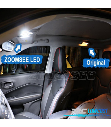 KIT COMPLETO 10 LAMPADAS LED INTERIOR PARA RENAULT ESPACE 3 III MK3 97-02