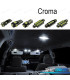 KIT COMPLETO 11 LÂMPADAS LED INTERIOR PARA FIAT CROMA 194 05-11