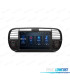 AUTO RÁDIO GPS ANDROID 12 PARA FIAT 500 07-15