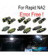 KIT COMPLETO DE 10 LAMPADAS LED INTERIOR PARA SKODA RAPID NA2 11-