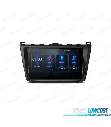 AUTO RADIO GPS ANDROID 12 PARA MAZDA 6 08-12 9"