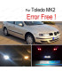 KIT COMPLETO 4 LAMPADAS LED INTERIOR PARA SEAT TOLEDO MK2 1 M 1M2 99-04