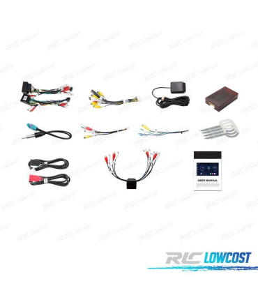 AUTO RADIO GPS 2DIN ANDROID 12 OCTA-CORE PARA AUDI A3 8P 8PA 03-12 USB GPS TACTIL 7" HD