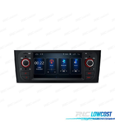 AUTO RÁDIO GPS ANDROID 13 PARA FIAT GRANDE PUNTO LINEA