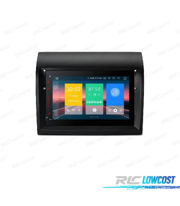 AUTO RADIO GPS ANDROID 12 PARA FIAT DUCATO 11-15