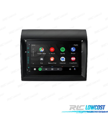 AUTO RADIO GPS ANDROID 12 PARA FIAT DUCATO 11-15