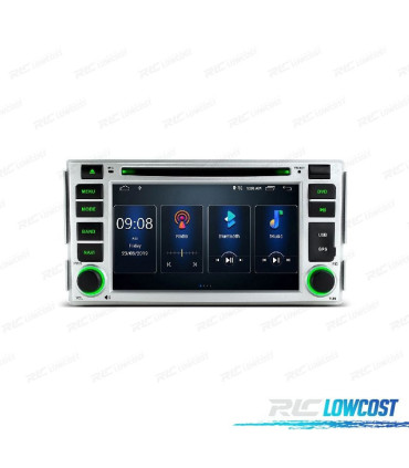 AUTO RADIO GPS ANDROID 12 PARA HYUNDAI SANTA FE 06-12
