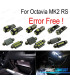 KIT COMPLETO DE 12 LAMPADAS LED INTERIOR PARA SKODA OCTAVIA 2 SALÞãN MK2 MK II SEDAN RS 1Z3 05-12