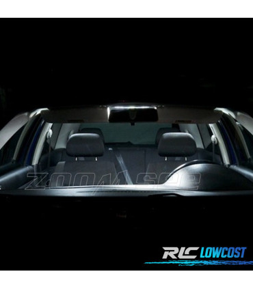 KIT COMPLETO DE 15 LAMPADAS LED INTERIOR PARA VOLKSWAGEN VW GOLF 4 MK4 JETTA GTI 99-05