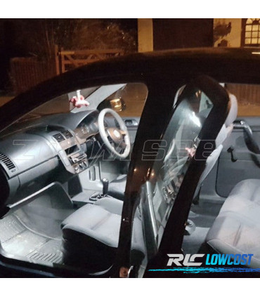 KIT COMPLETO 10 LAMPADAS LED INTERIOR PARA SEAT IBIZA MK4 MK IV 6L 02-08