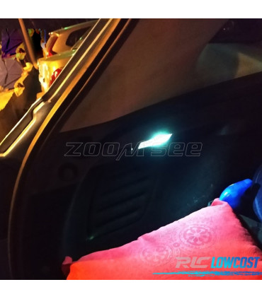 KIT COMPLETO DE 14 LAMPADAS LED INTERIOR PARA RENAULT MEGANE III 3 MK3 HATCHBACK 09-15