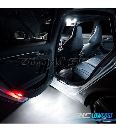 KIT COMPLETO 13 LAMPADAS LED INTERIOR PARA AUDI A4 B8 S4