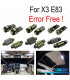 KIT COMPLETO 4 LAMPADAS LED INTERIOR PARA BMW X3 E83 04-10