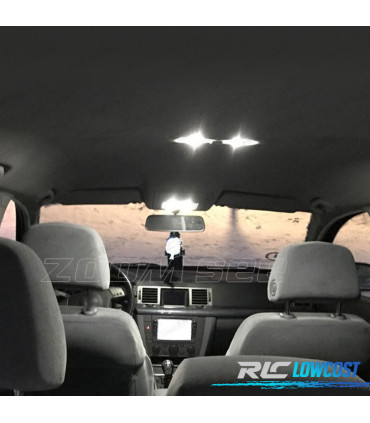 KIT 12 LÂMPADAS LED INTERIOR OPEL VECTRA B VAUXHALL HATCHBACK 95-02
