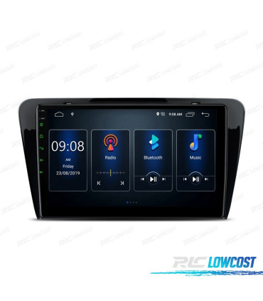 AUTO RADIO GPS ANDROID 10 PARA SKODA OCTAVIA 14-16