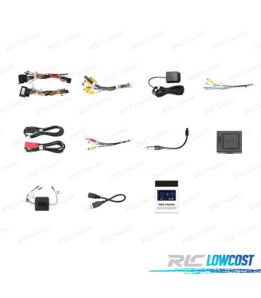 AUTO RADIO GPS ANDROID 12 SKODA FABIA OCTAVIA ROOMSTER SUPERB USB GPS TACTIL HD