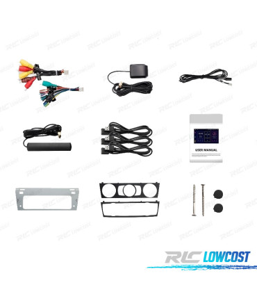 RADIO GPS ANDROID 12 PARA BMW E90 E91