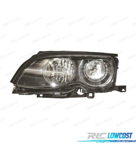 FAROL ESQUERDA XENON BMW E46 4P 01-05 FUNDO ESCURO