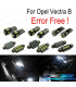 KIT 12 LÂMPADAS LED INTERIOR OPEL VECTRA B VAUXHALL HATCHBACK 95-02