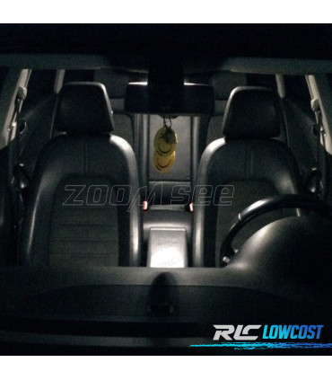 KIT COMPLETO 15 LAMPADAS LED INTERIOR PARA SEAT LEON 1 M 1 99-06