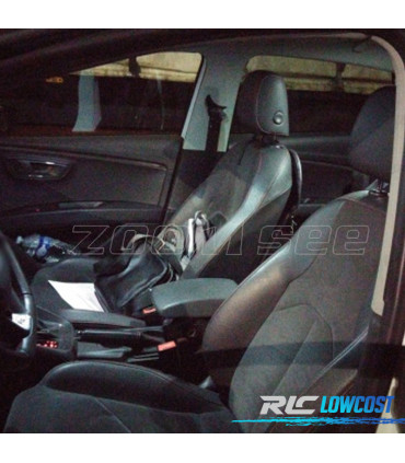 KIT COMPLETO DE 12 LAMPADAS LED INTERIOR PARA SKODA FABIA 3 MK3 MK III COMBI BIENES WAGON 15-