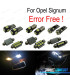 KIT COMPLETO 12 LAMPADAS LED INTERIOR PARA OPEL SIGNUM 03-08