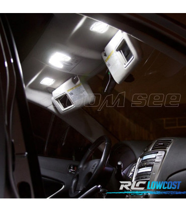 KIT COMPLETO 14 LAMPADAS LED INTERIOR PARA FIAT STILO 192 01-07