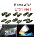 KIT COMPLETO DE 12 LAMPADAS LED INTERIOR PARA MERCEDES CLASE W169 A150 A160 A170 A180 A200 05-12