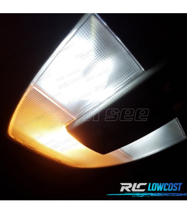 KIT COMPLETO DE 12 LAMPADAS LED INTERIOR PARA MERCEDES CLASE W169 A150 A160 A170 A180 A200 05-12