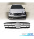 GRELHA MERCEDES C W203 00-07 SPORTLOOK CROMADA PRETA